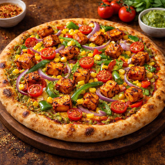 Amul Cheese Burst Pizza Tandoori Paneer - 14"